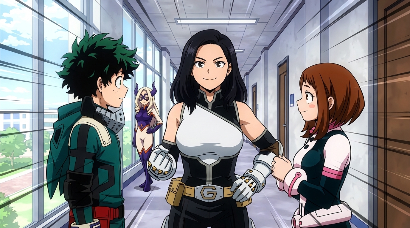 My Hero Academia anime art style