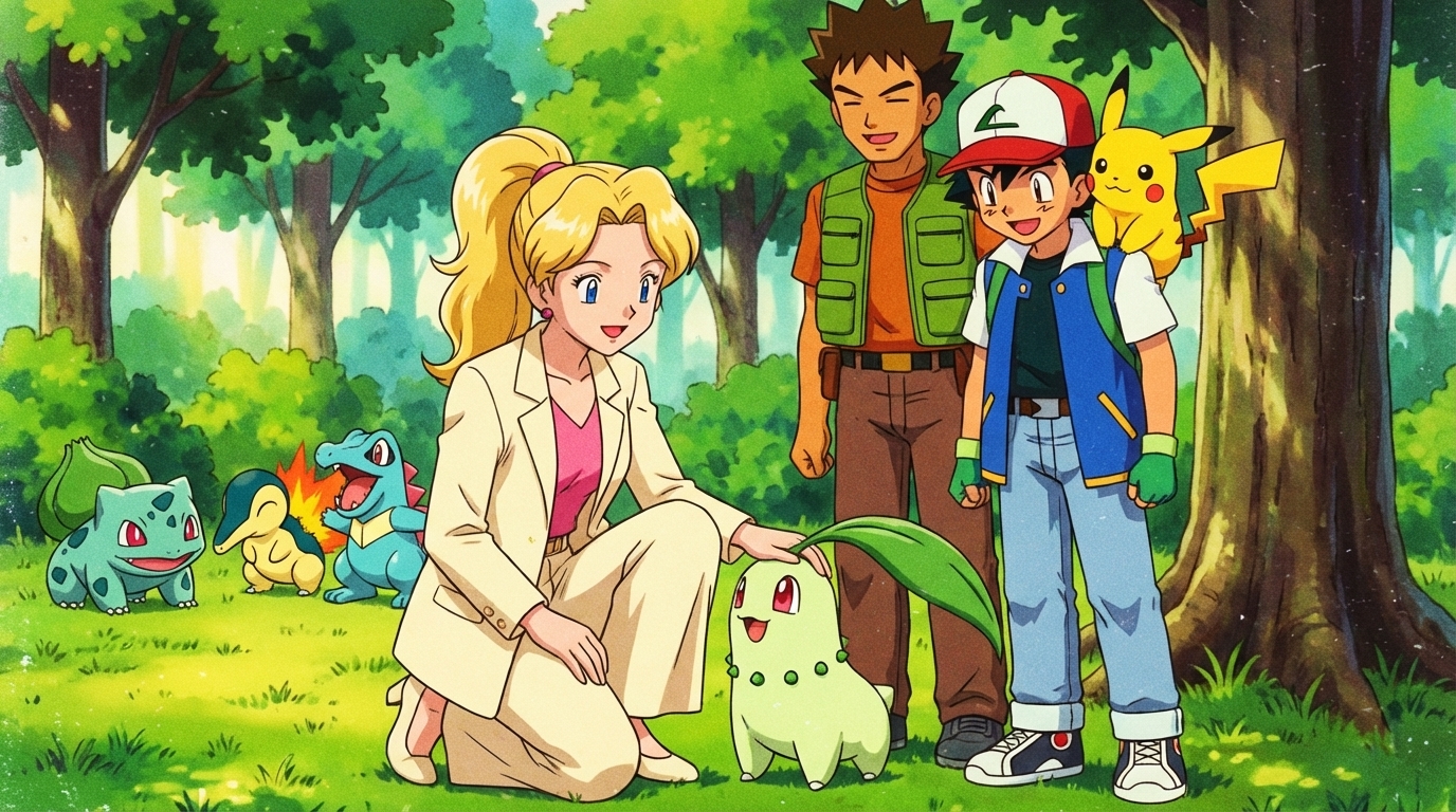 Pokémon anime art style