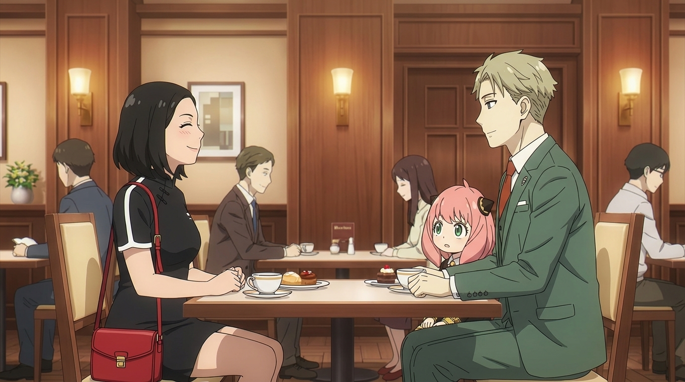 Spy x Family anime art style
