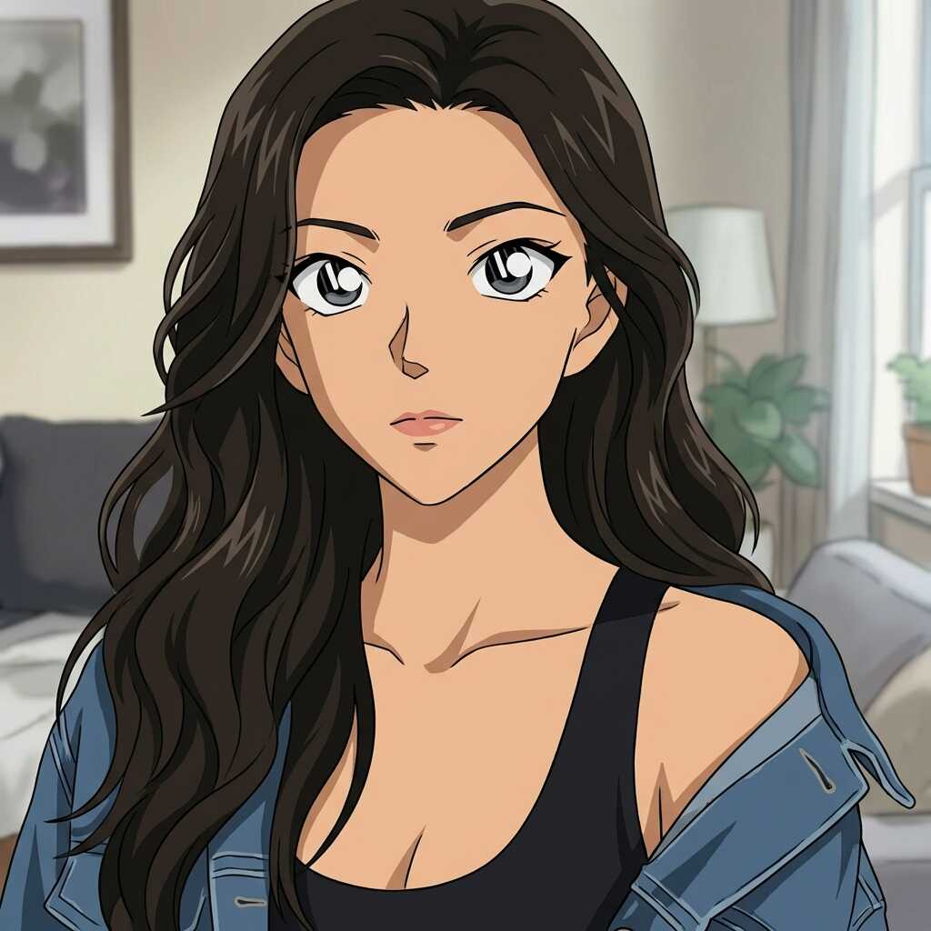 Photo to anime in Detective Conan style - Asian