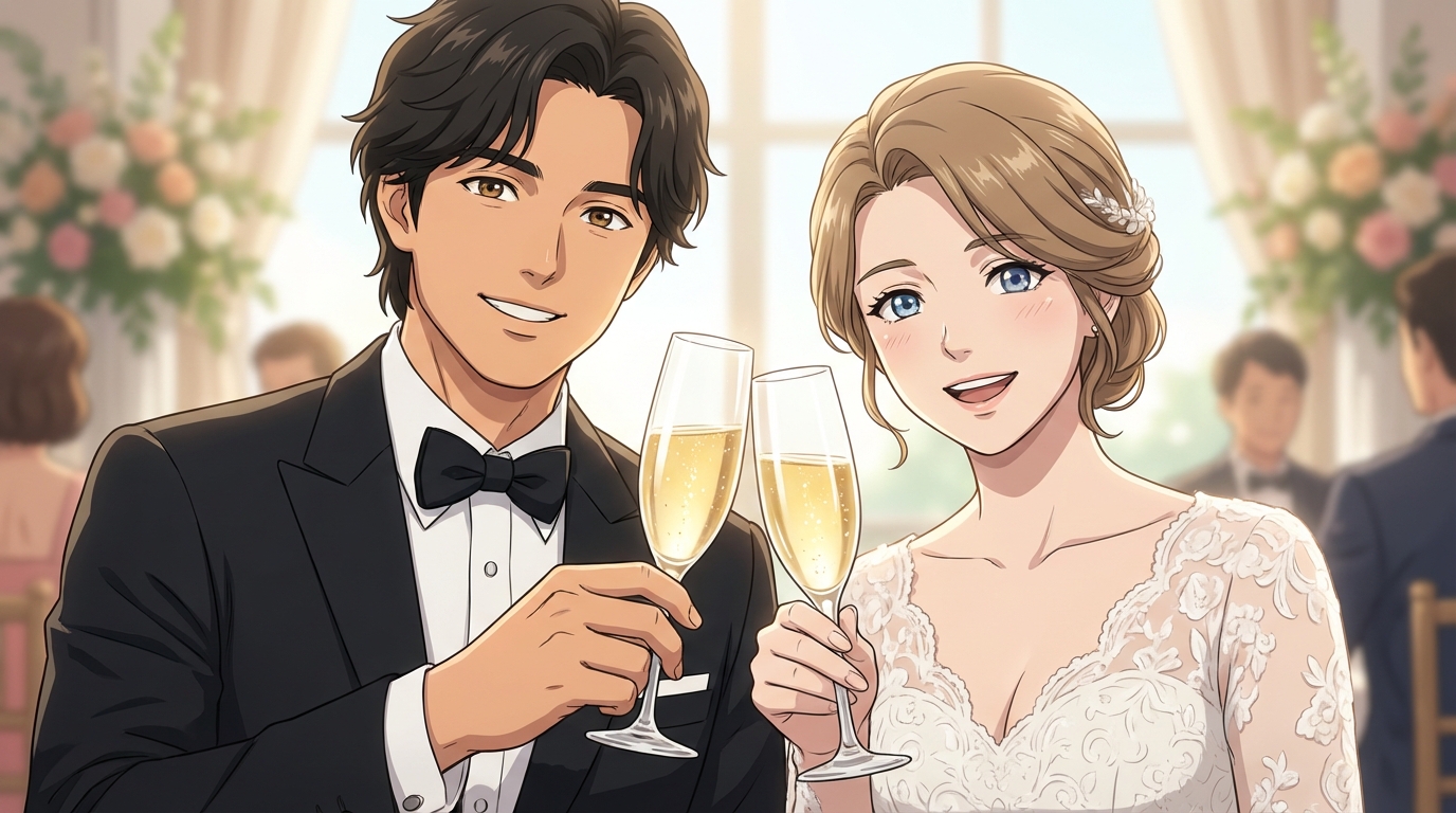 AutoWeeb动漫婚礼祝酒场景