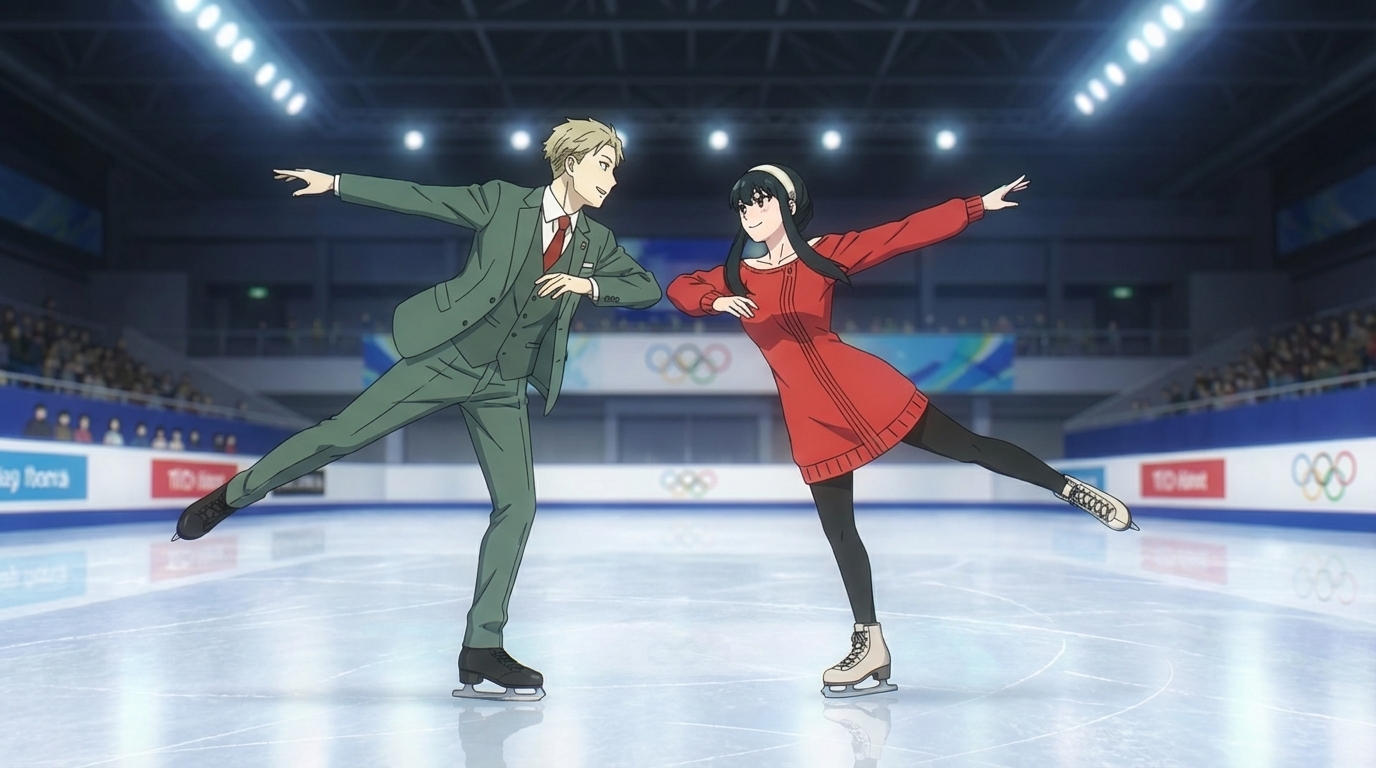 如何制作动漫花样滑冰视频