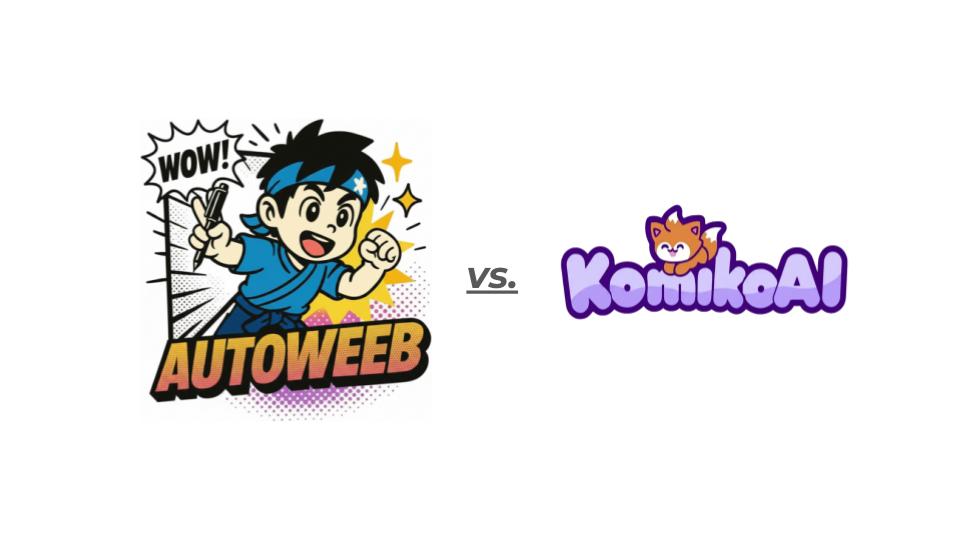 AutoWeeb vs Komiko AI 动漫比较