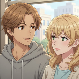 Anime AI close up camera angle