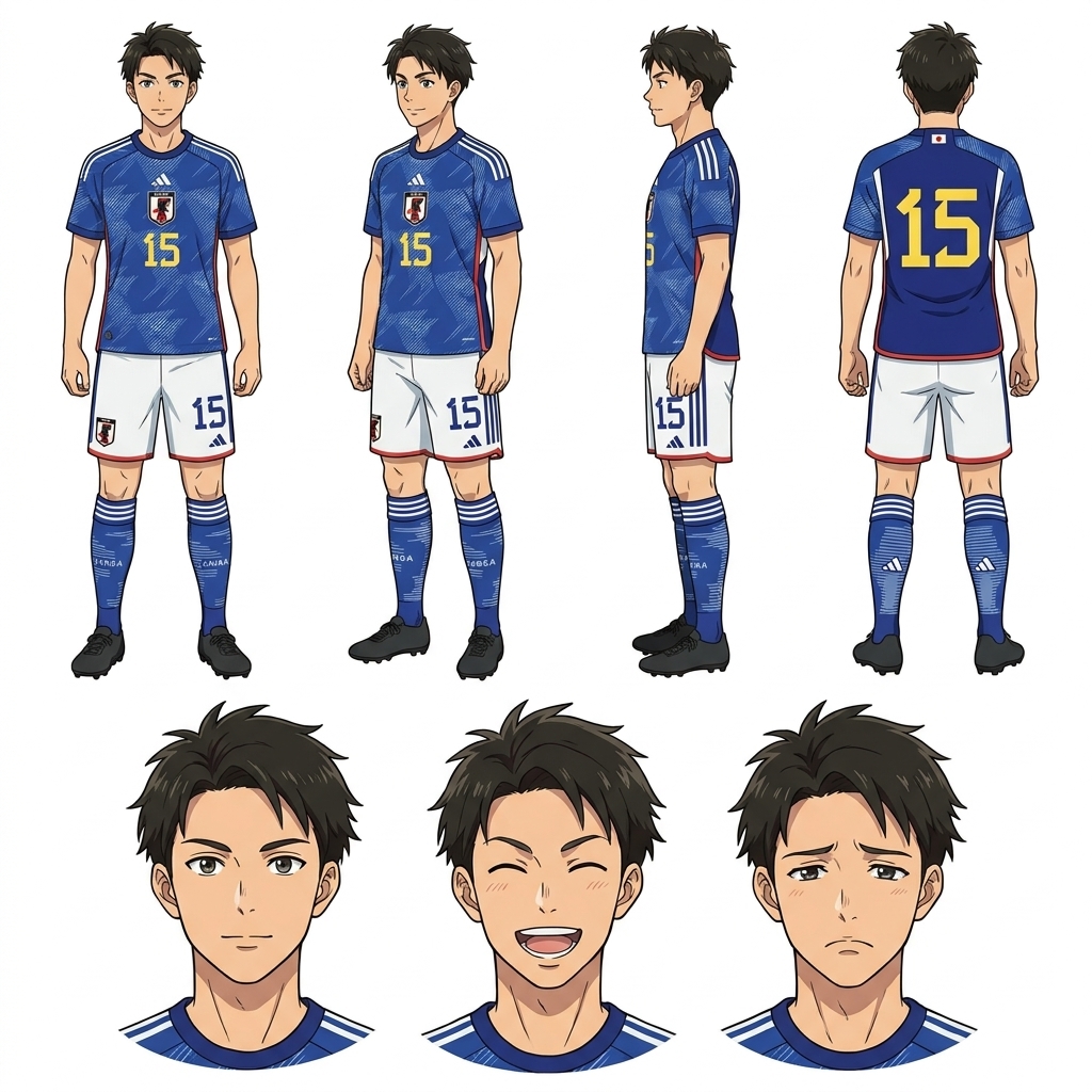 Ejemplo de ficha de personaje de AutoWeeb