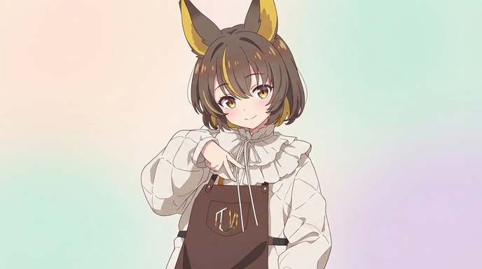 Full-body VTuber character illustration in street fashion with purple twintails, layered outfit, and urban backdrop