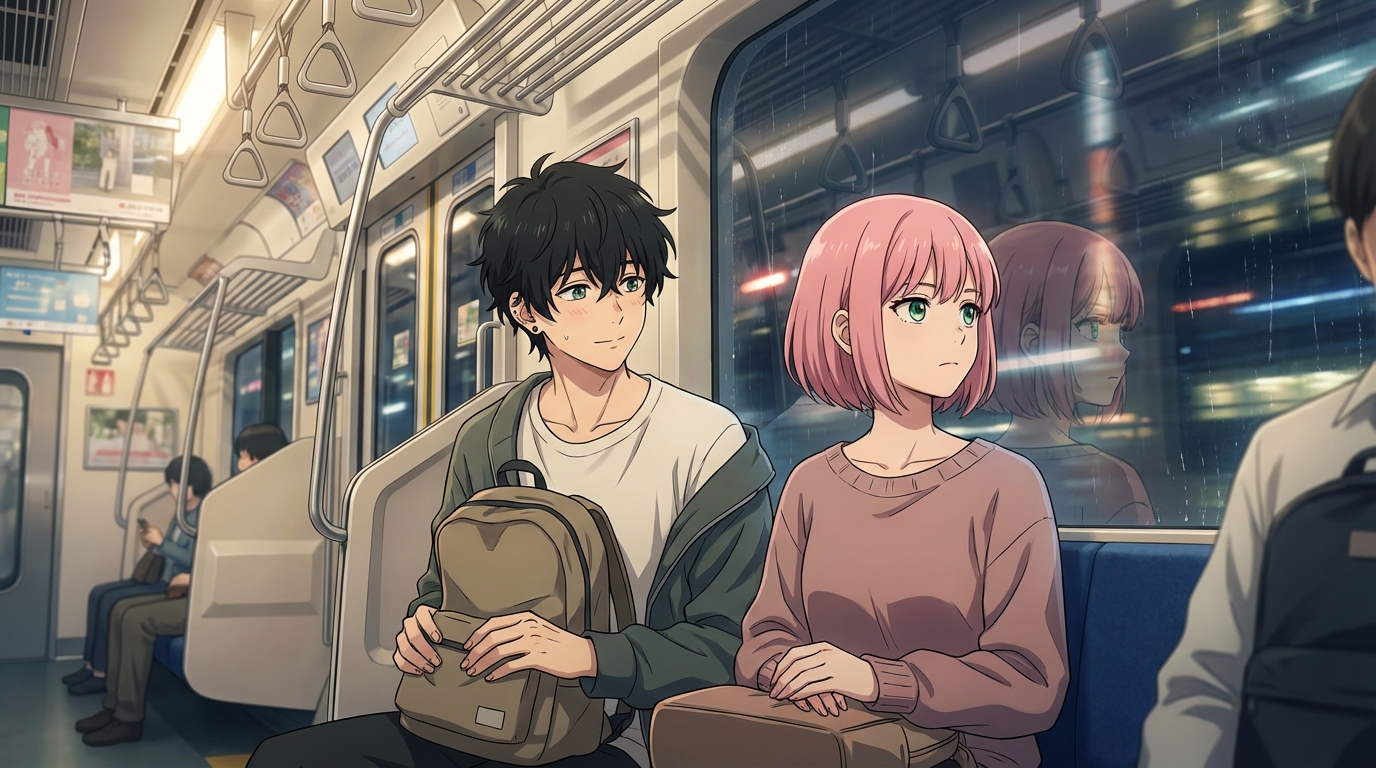 AutoWeeb으로 만든 일본 도시 문화에서 영감받은 애니메 씬