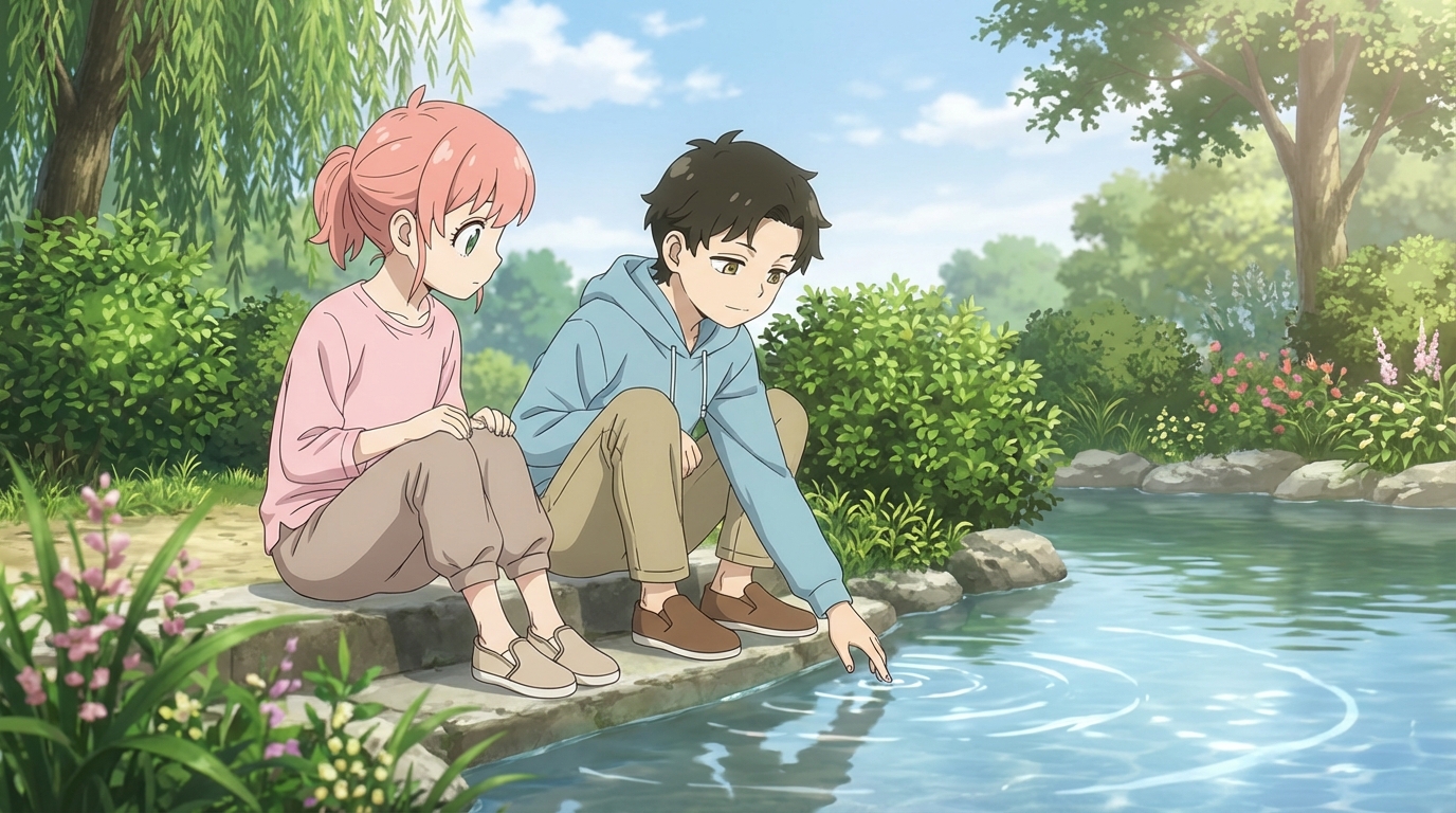 AutoWeebのキャラクターライブラリに保存されたアニメキャラクター