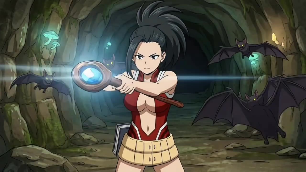 AI Anime Magic Battle Animation